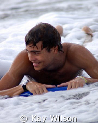 Body Surfing - Mount Wynn Beach, St. Vincent, St. Vincent... by Kay Wilson 